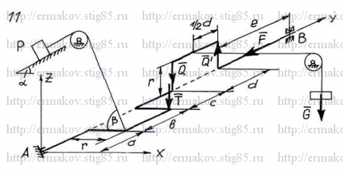 Рисунок к задаче 11 из сборника Ермакова Б.Е.