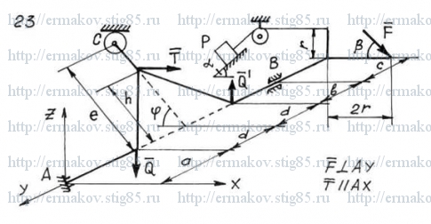 Рисунок к задаче 23 из сборника Ермакова Б.Е.